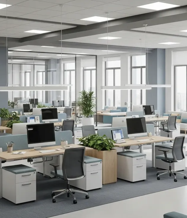 Large Seating, Dedicated Spaces Design