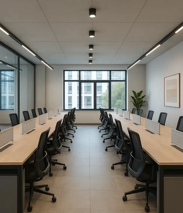 Modern Office Design with Natural Light